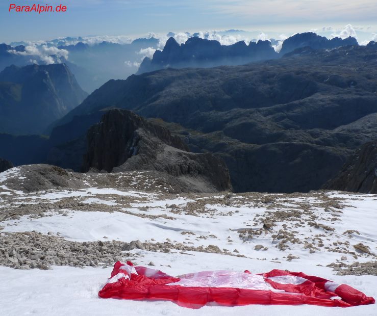 Startplatz Cima della Vezzana in Ri. NO - O